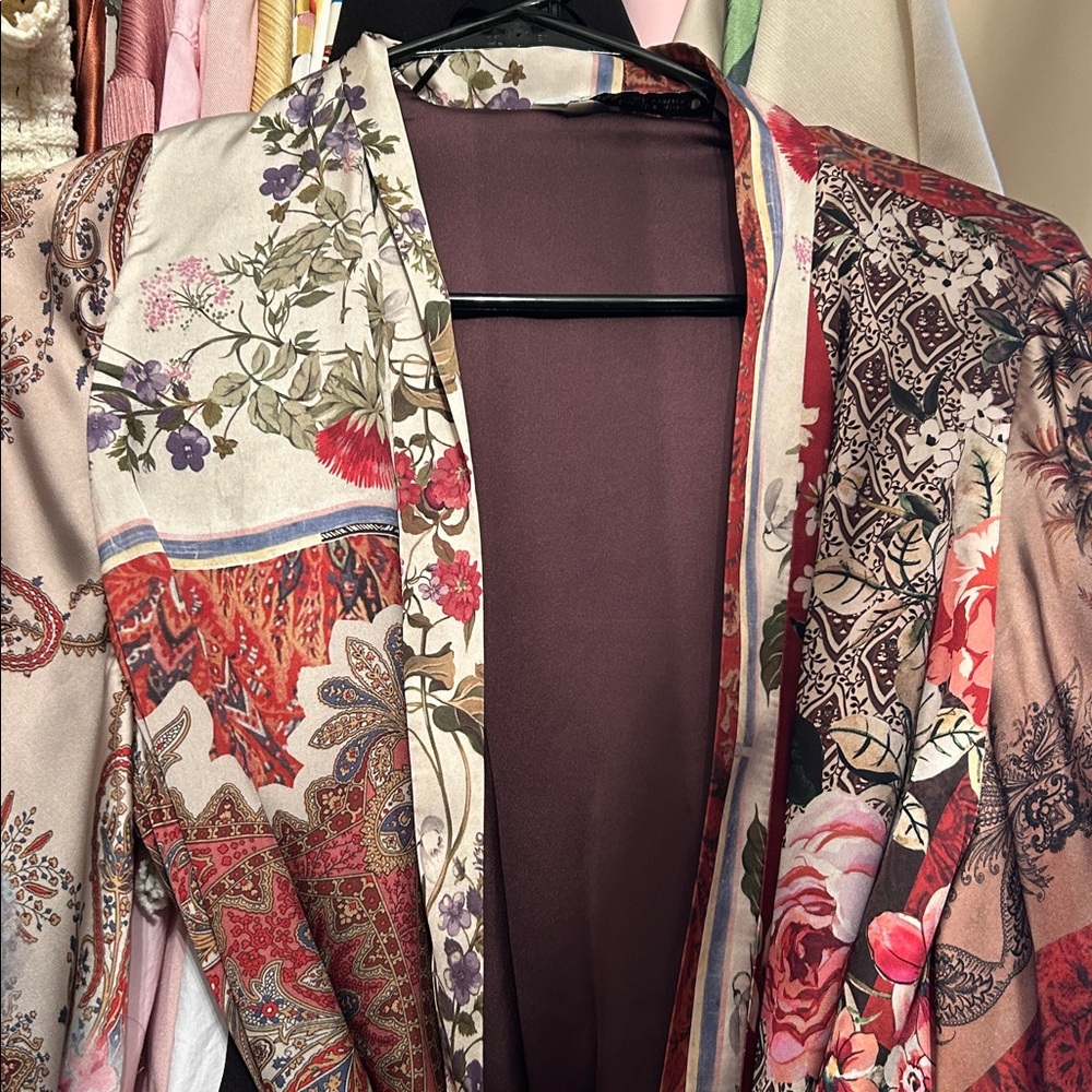 Zara Kimono Red